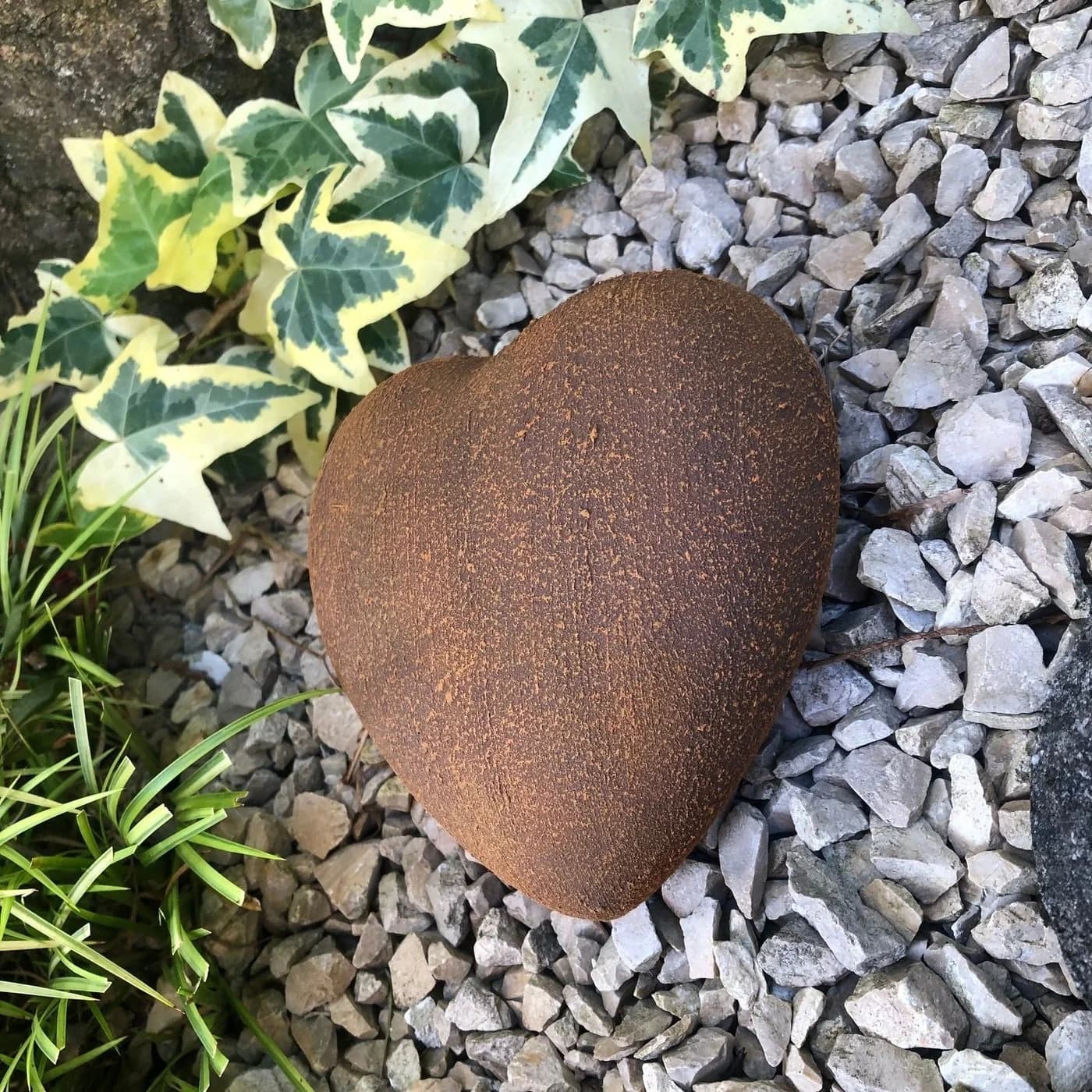 Radami Grabherz Steinguss 13cm Rost-Optik Dekoherz