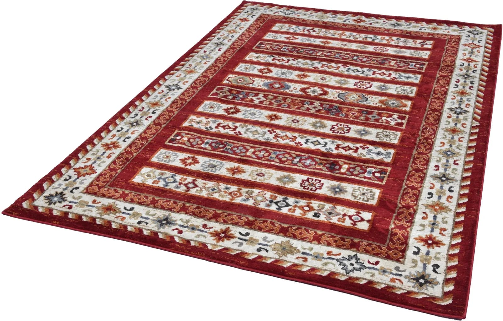 Gino Falcone Teppich Fasa 22004 Rot Orientalisch