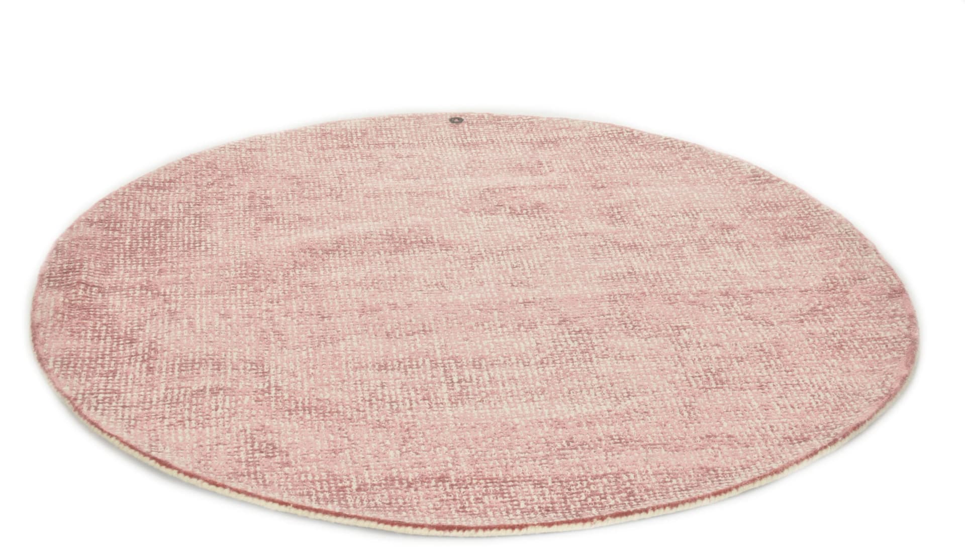 TOM TAILOR HOME Teppich Groove Rosa 140cm Viskose Wolle