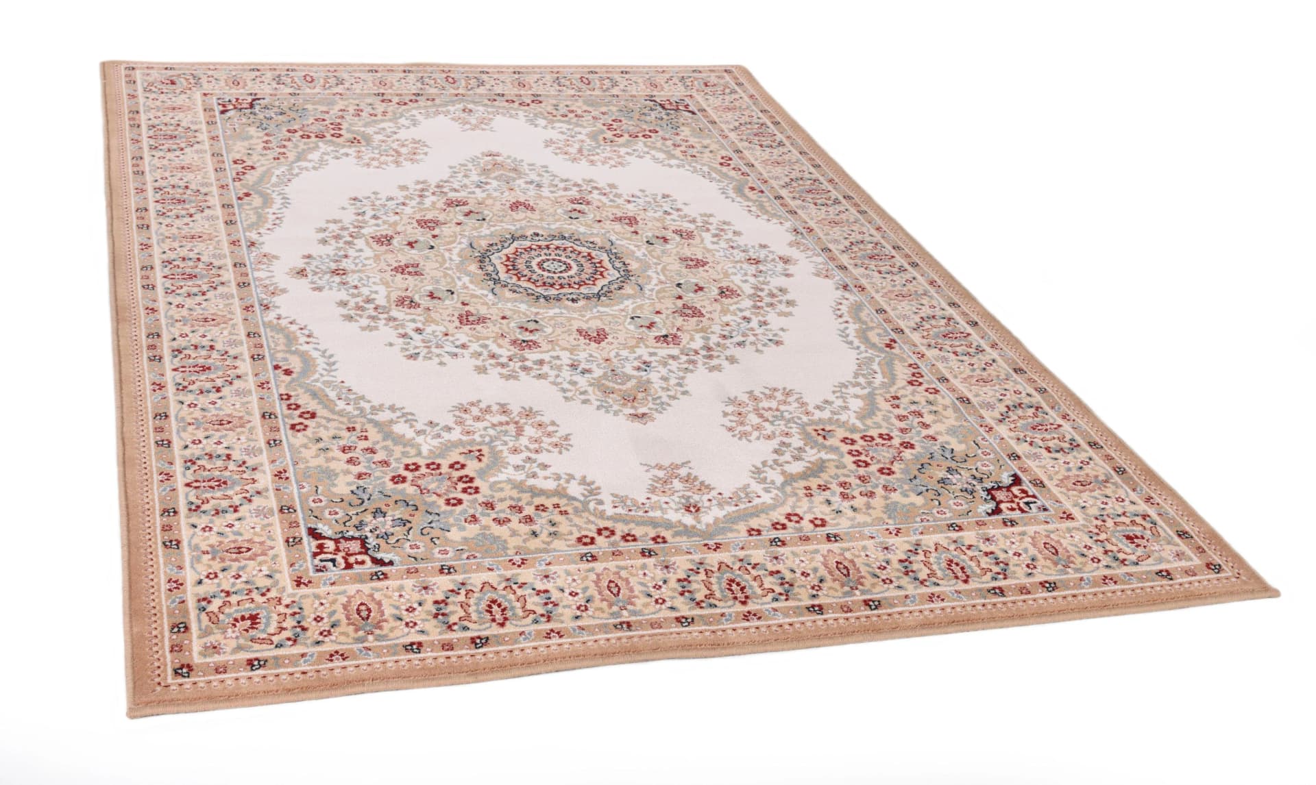 Wollteppich THEKO Dolna 809 Beige Orientalisch