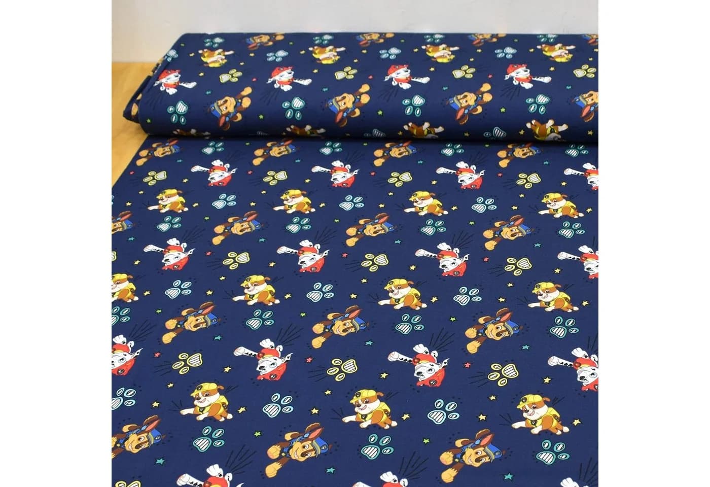 MAGAM-Stoffe Stoff Paw Patrol Kinder Jersey ÖKO-TEX Meterware