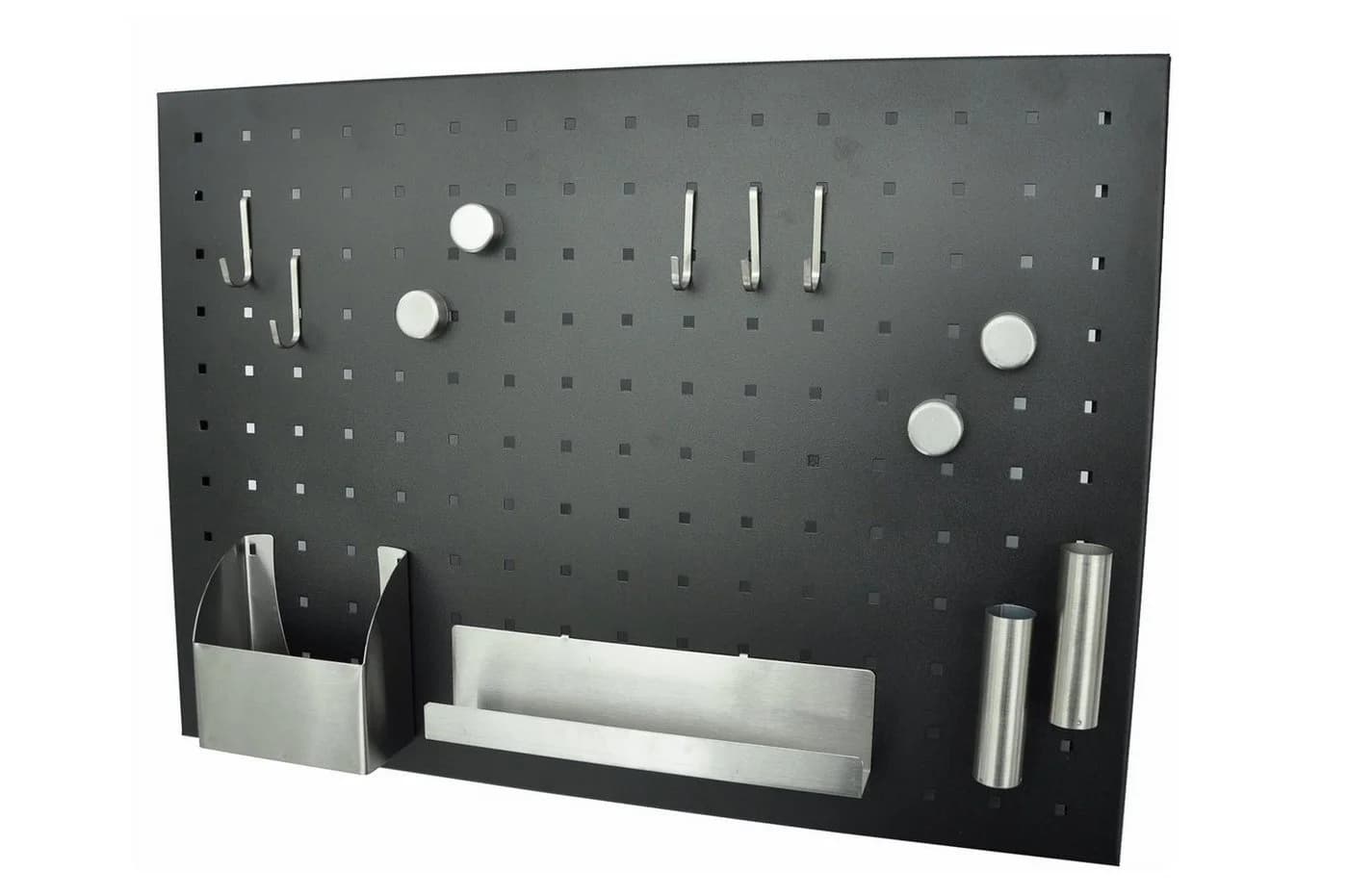 dazikemo Magnettafel Memo-Board Stahl Matt Schwarz