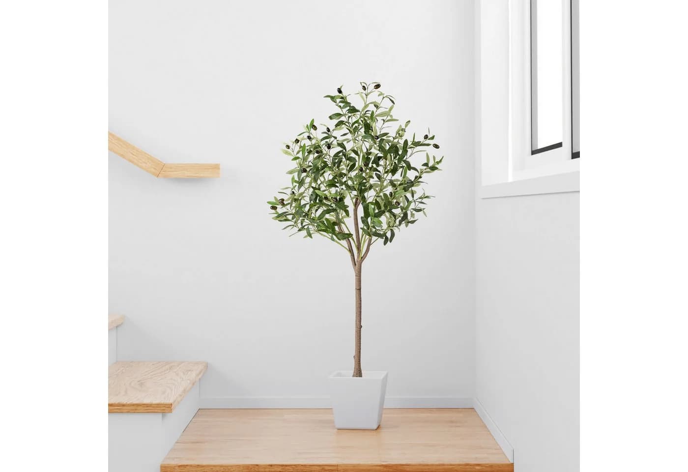 Künstlicher Olivenbaum Kunstpflanze 120-210 cm PASCH