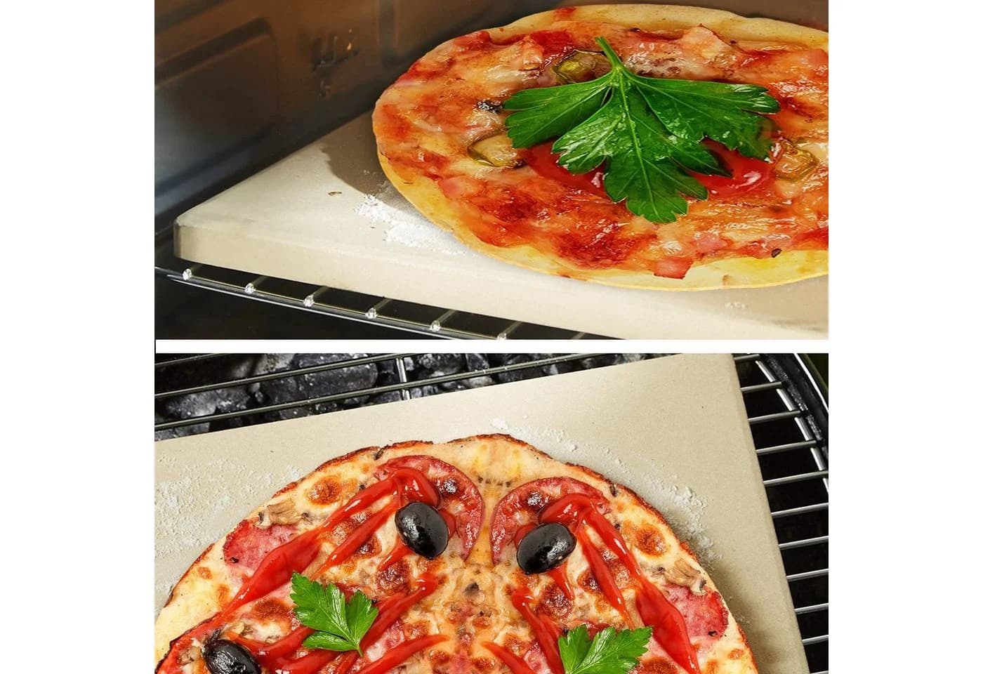 Melko Pizzastein Cordierit 30x38 CM