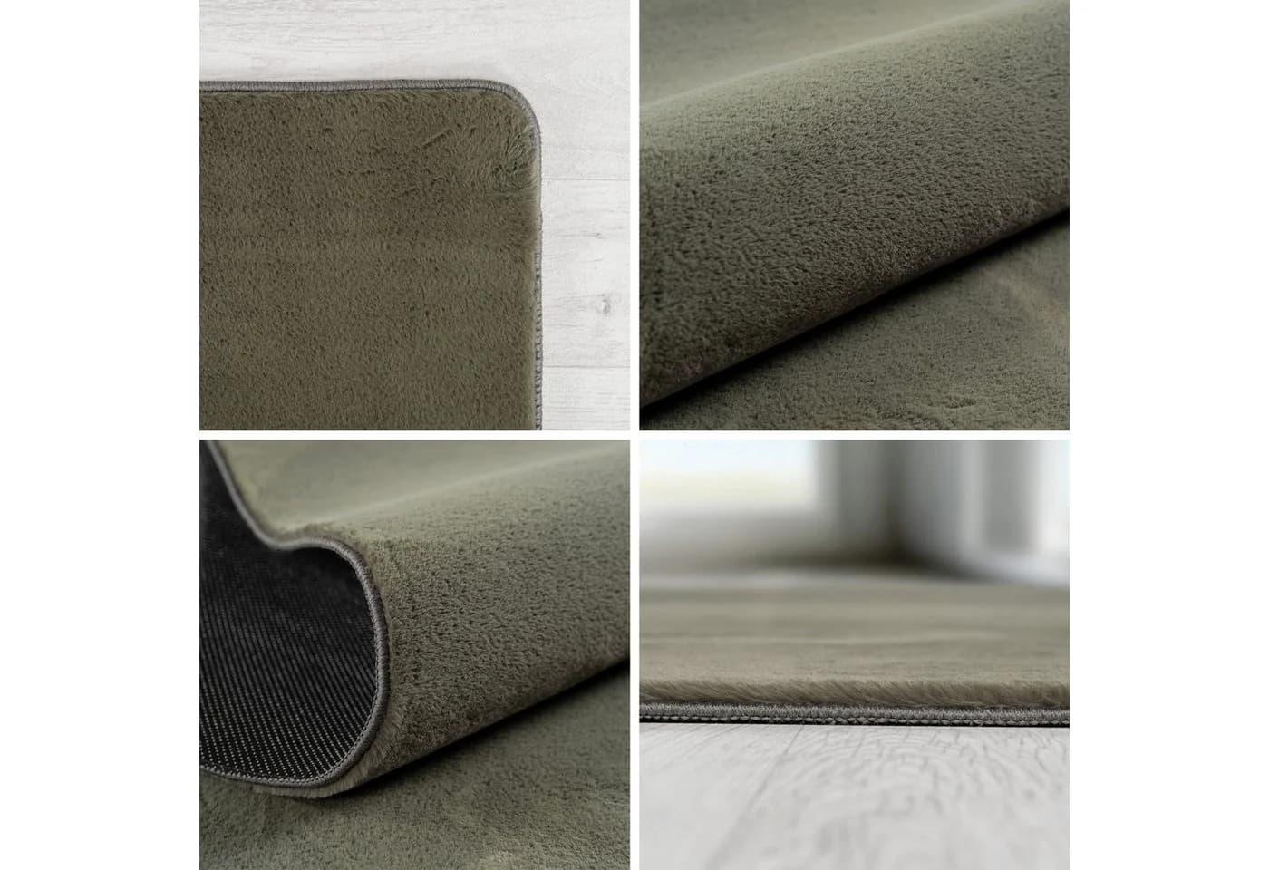Teppium Teppich Unicolor Einfarbig Läufer 11 mm Kurzflor