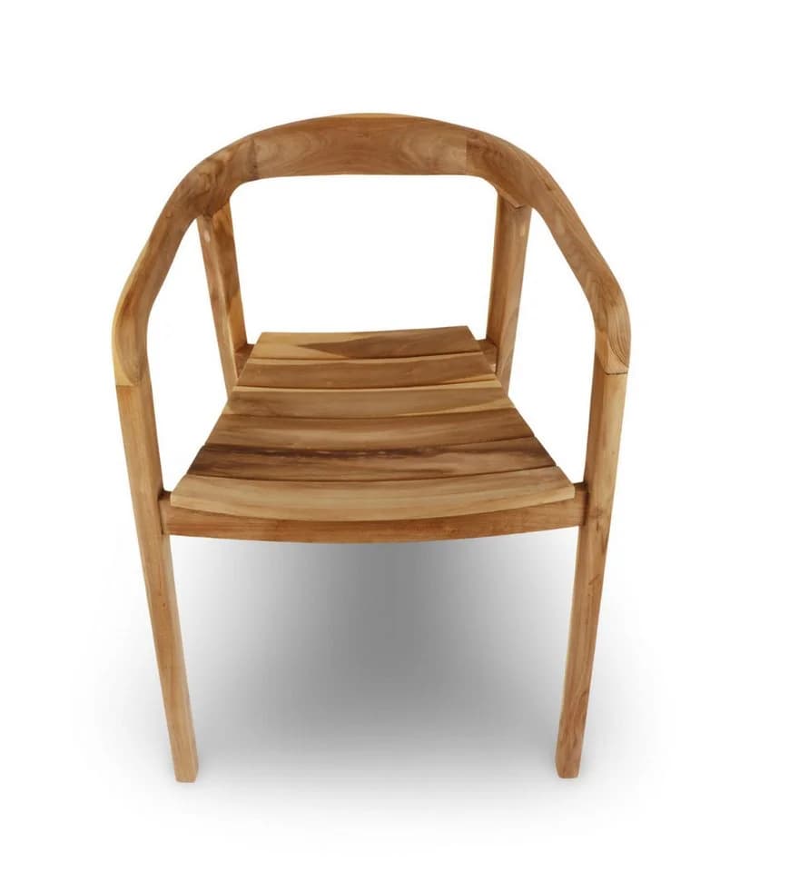 BURI Teaksessel Modernes Design aus Holz