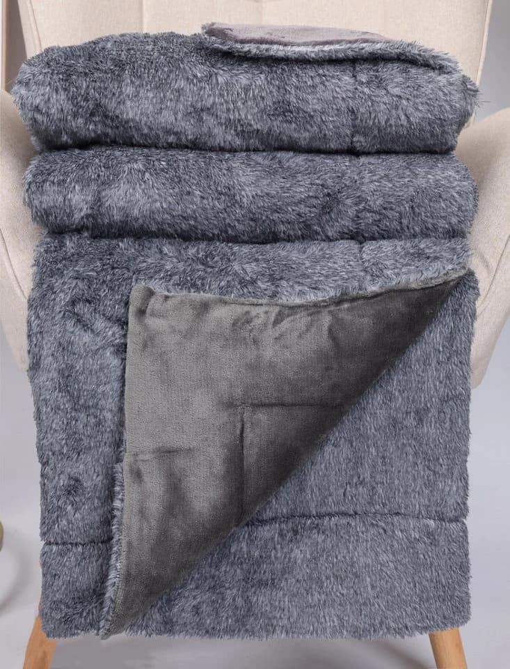 Betz Kuscheldecke XXL TURIN 150x200cm Grau