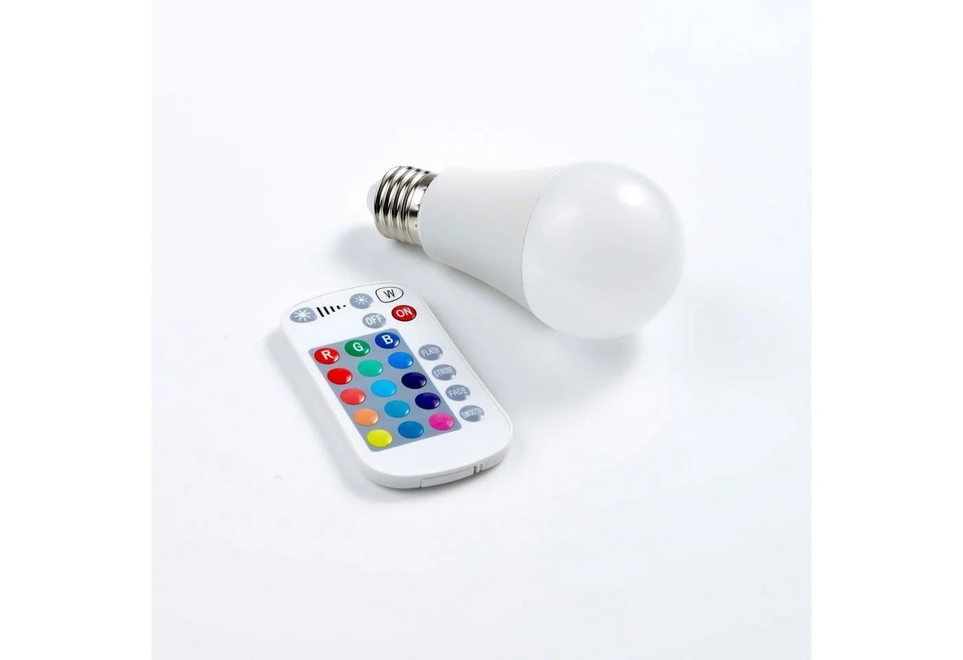 Northpoint LED E27 RGB 2700K mit Fernbedienung 9W 800lm