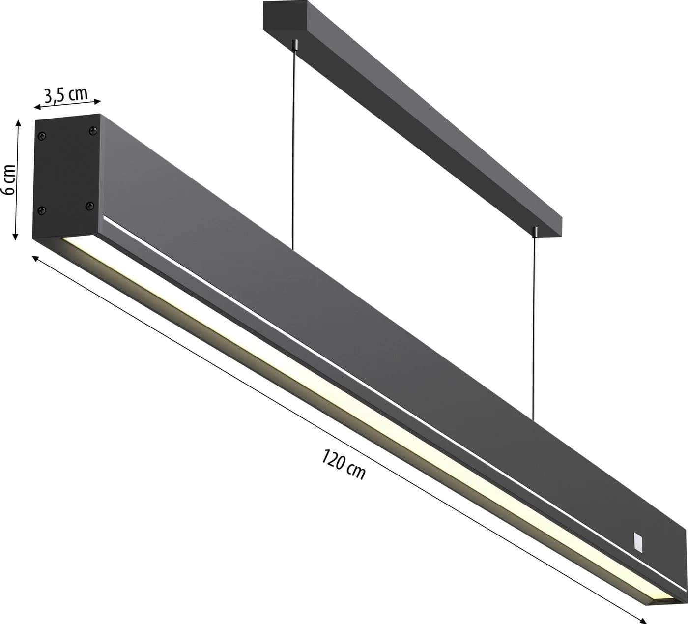 Northpoint LED Pendelleuchte mit Gestensteuerung und Farbtemperaturwechsel