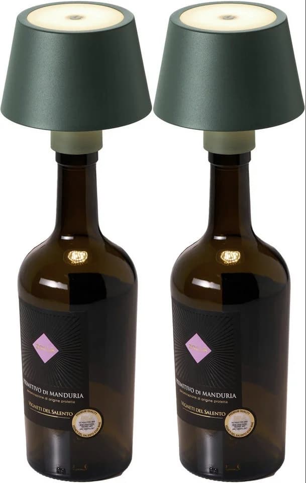 Northpoint LED Flaschenlampe Dimmbar mit Akku & Touchsensor