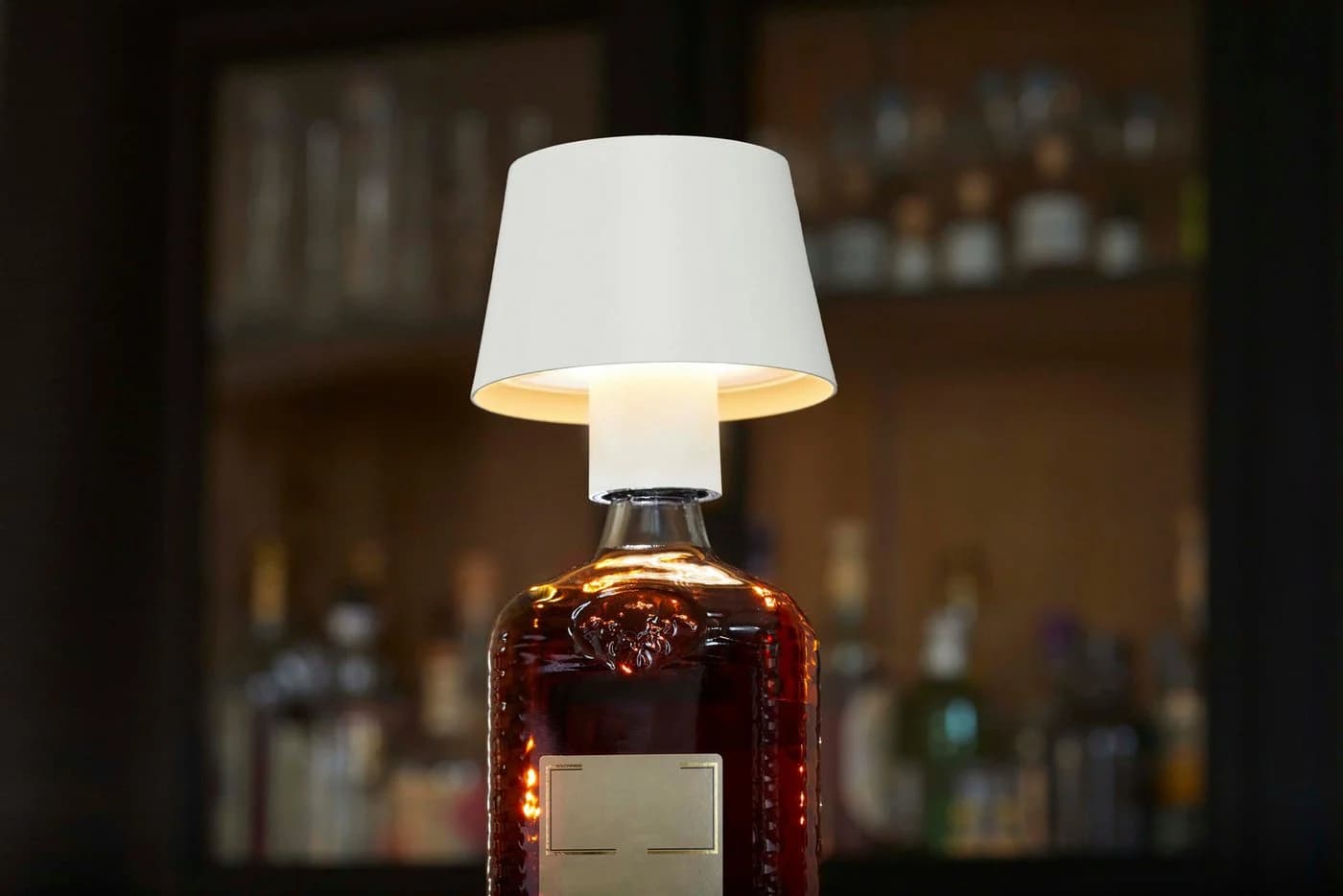 Northpoint 3-in-1 LED Tischlampe mit Flaschenaufsatz warmweiß
