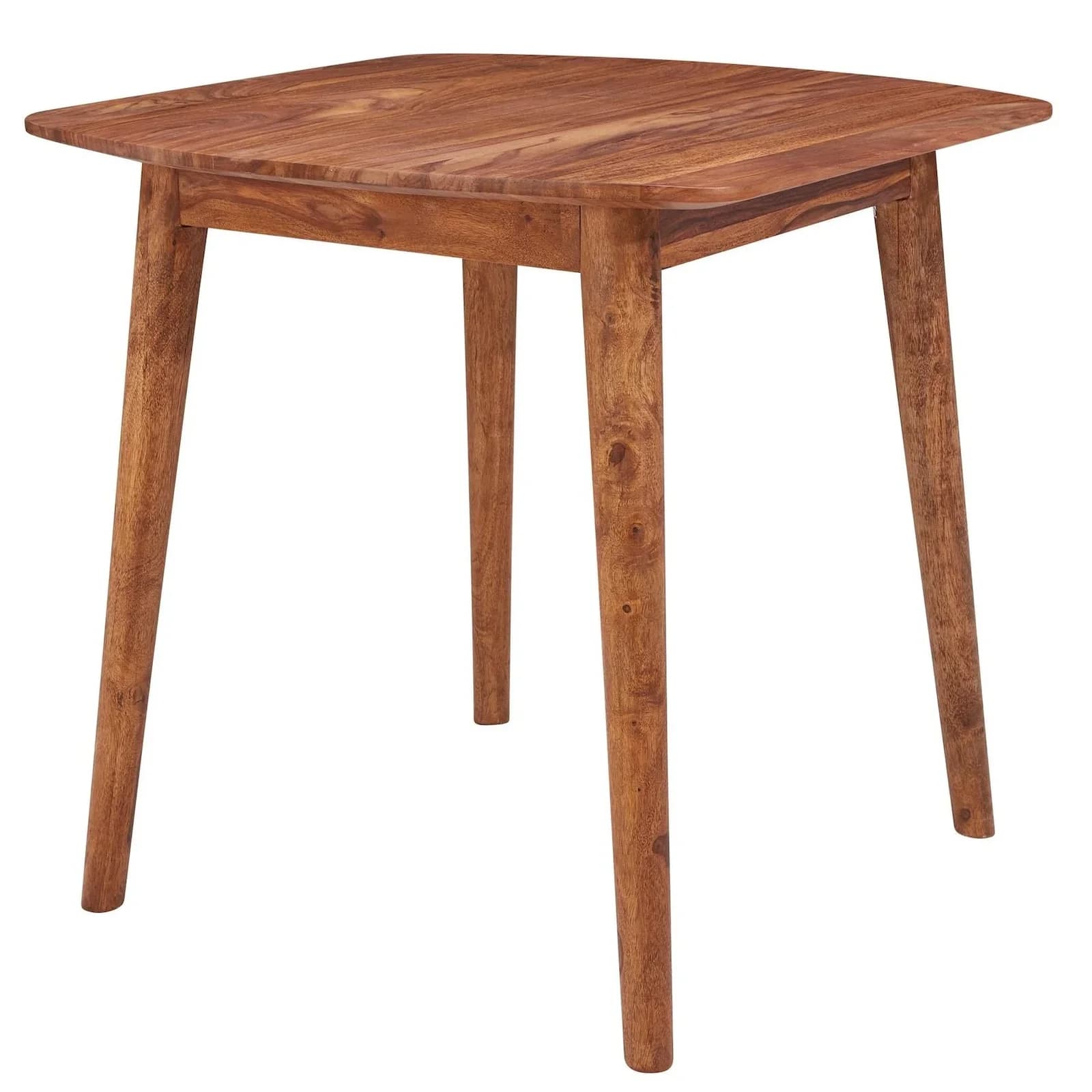 KADIMA DESIGN Sheeshamholz Esszimmertisch 80x80 cm Landhausstil