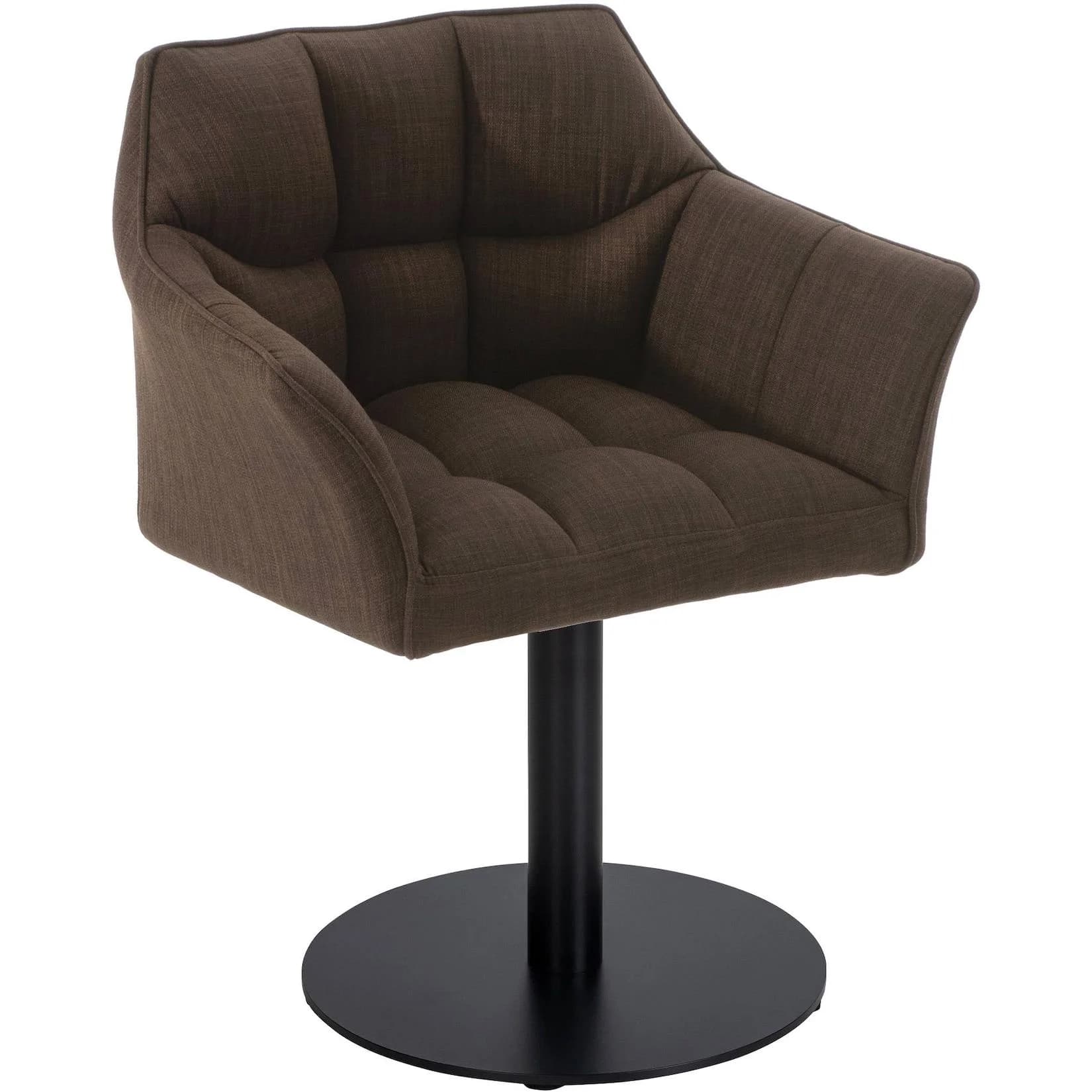CLP Loungesessel Damaso I Kunstleder & Metallgestell Schwarz