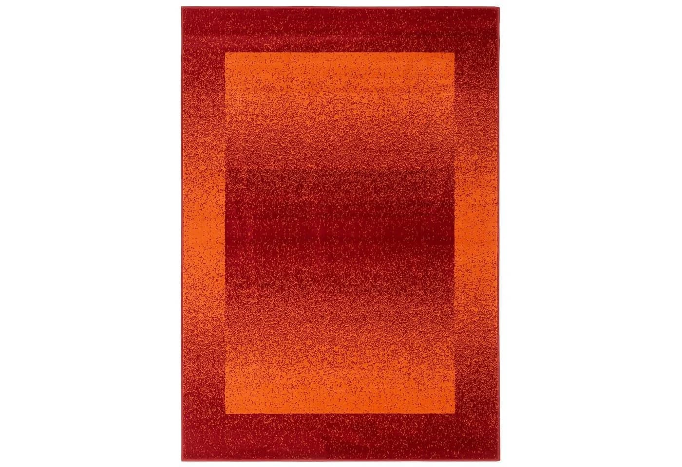 Pergamon Designteppich Samba Modern Bordüre Terrakotta
