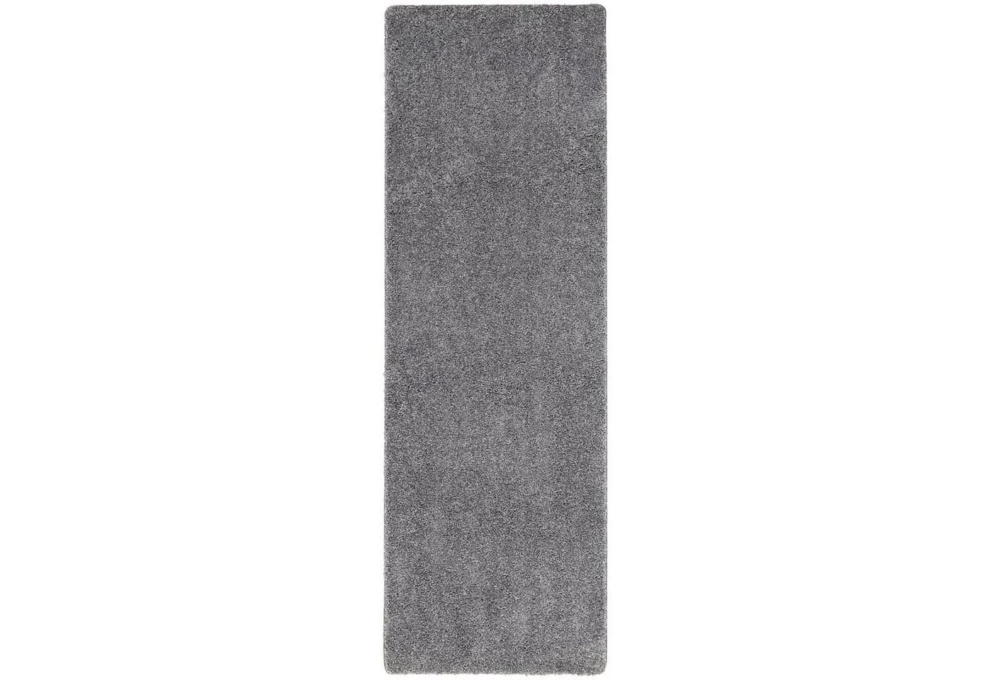 Snapstyle Hochflor-Teppich Milano Grau Rechteckig