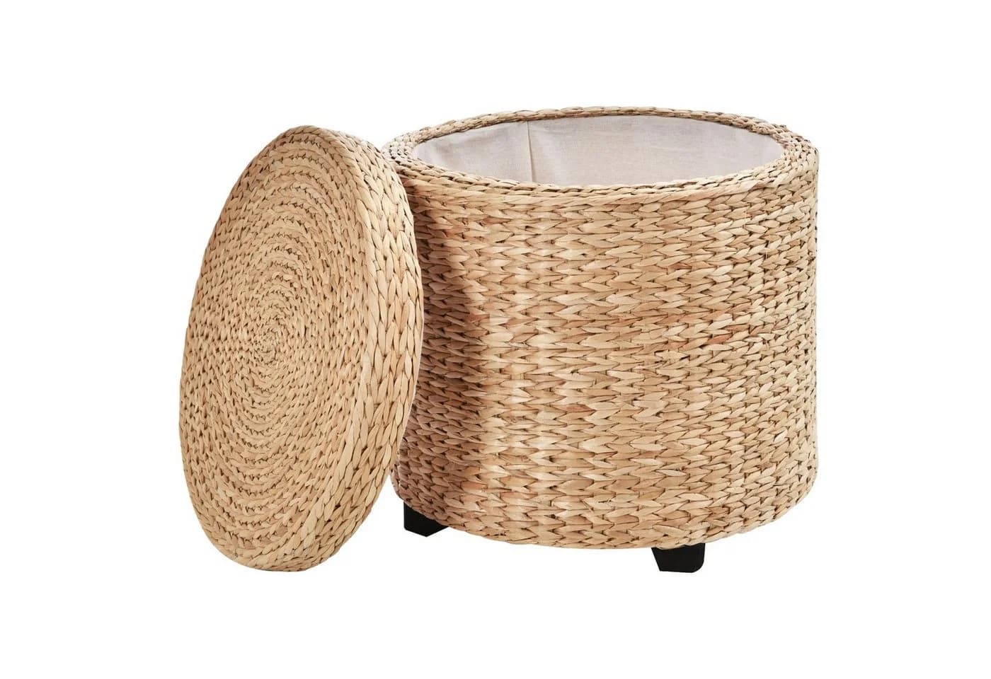 HOMCOM Fußhocker mit Stauraum Modern