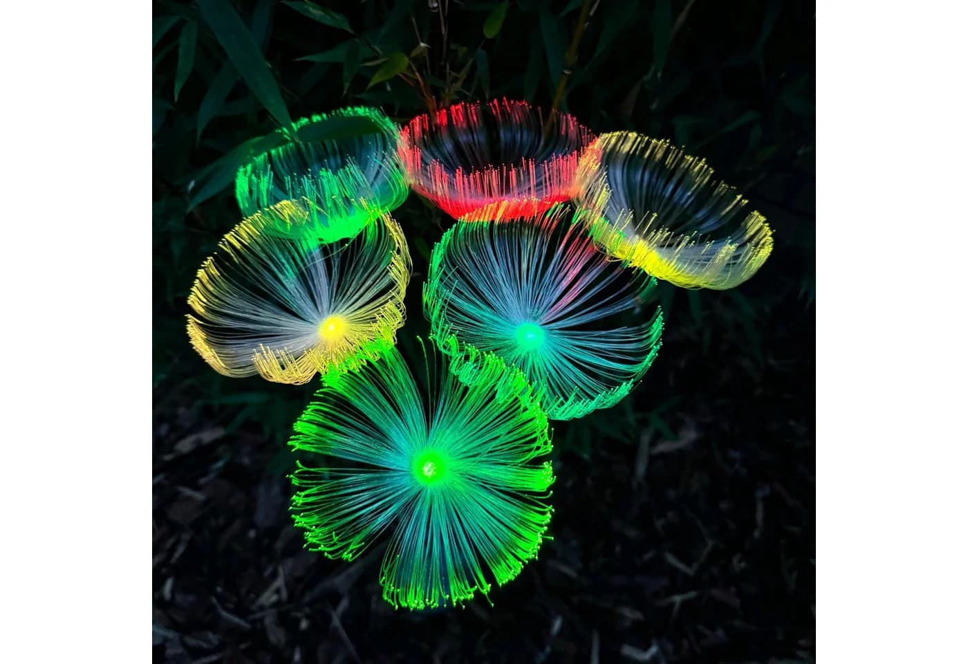 Online-Fuchs LED Laterne PUSTEBLUME Solarleuchte Gartenstecker