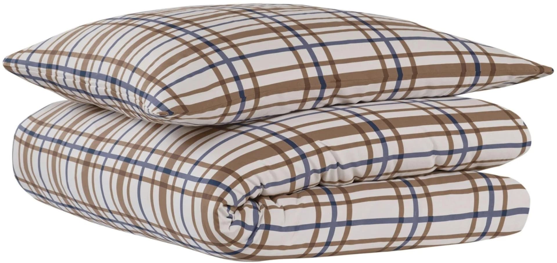 uncover by SCHIESSER Bettwäsche Set 135x200cm + 80x80cm Grau Satin