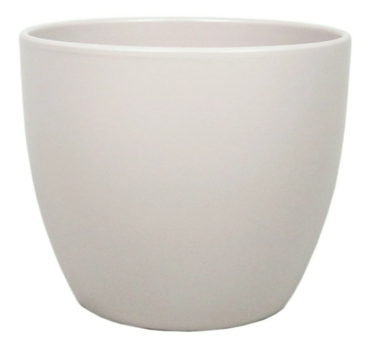 INNA-Glas Blumentopf Keramik Beige Matt Ø36cm