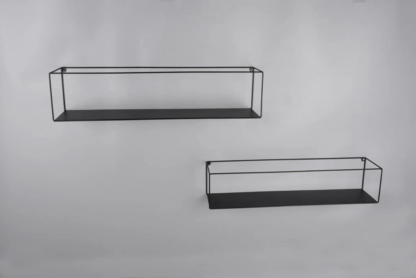 MIRRORS AND MORE Ablageregal Tinka 2-tlg. Metall Wandmontage