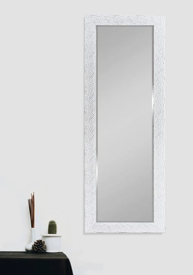 MIRRORS AND MORE Dekospiegel Vicky Weiß/Silber Modern