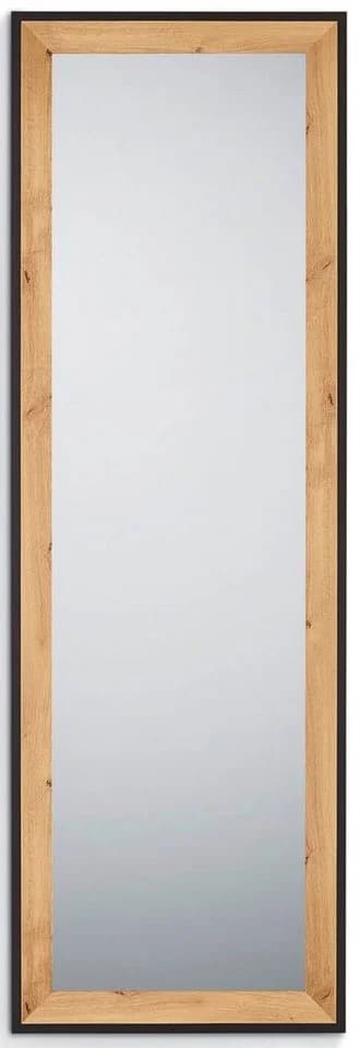 MIRRORS AND MORE Wandspiegel Branda Braun MDF