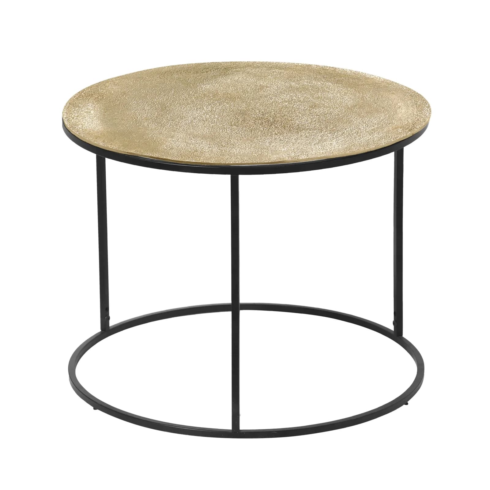 Mirrors and More Beistelltisch PADMA Gold Metall