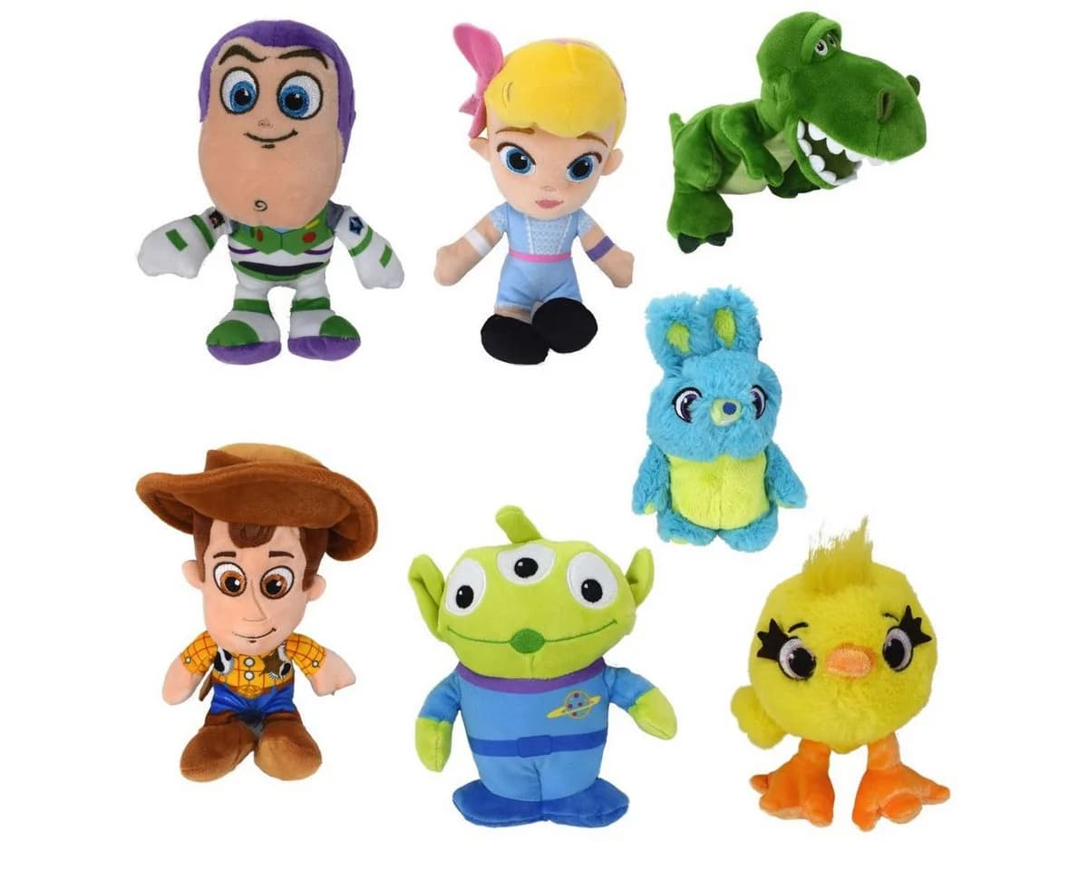 Marabellas Shop Kuscheltier Toy Story Plüschfigur Bunt