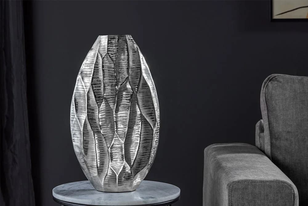 riess-ambiente Tischvase ORGANIC ORIENT 44cm silber
