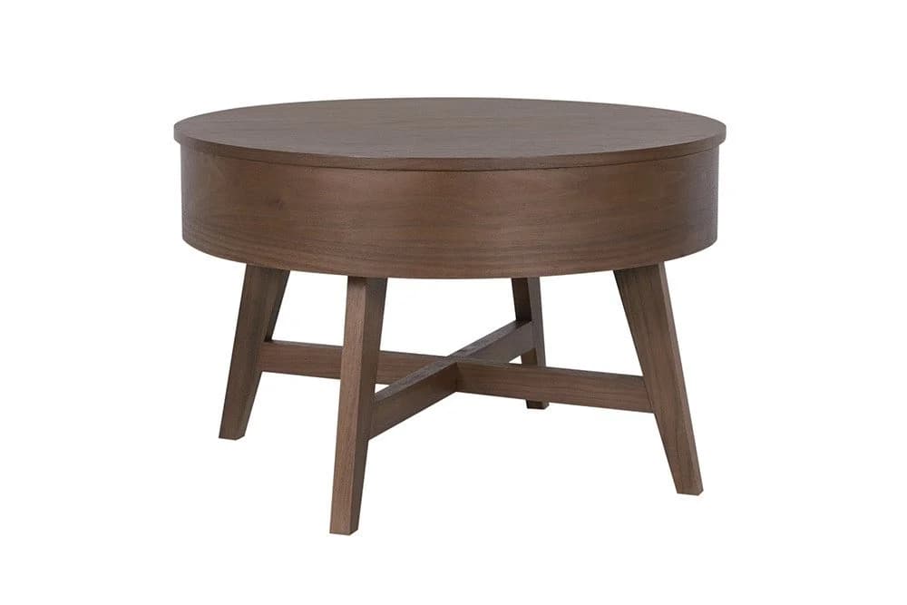 riess-ambiente Couchtisch KYOTO 70cm braun Mangoholz massiv mit Stauraum