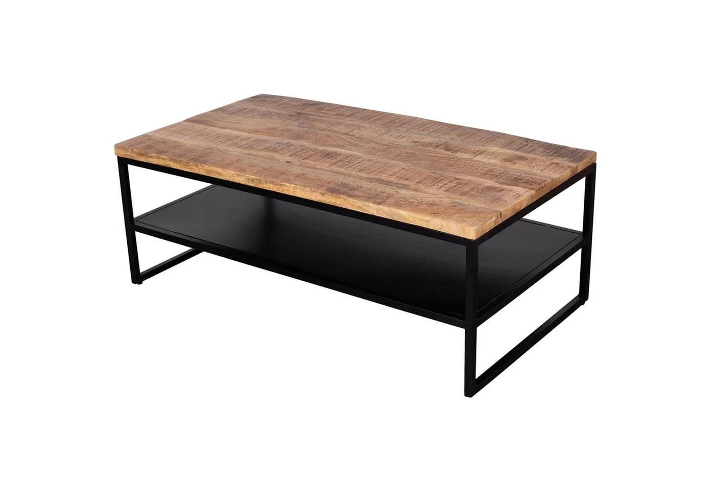 bene living Couchtisch Sicilia Mangoholz Vintage Design