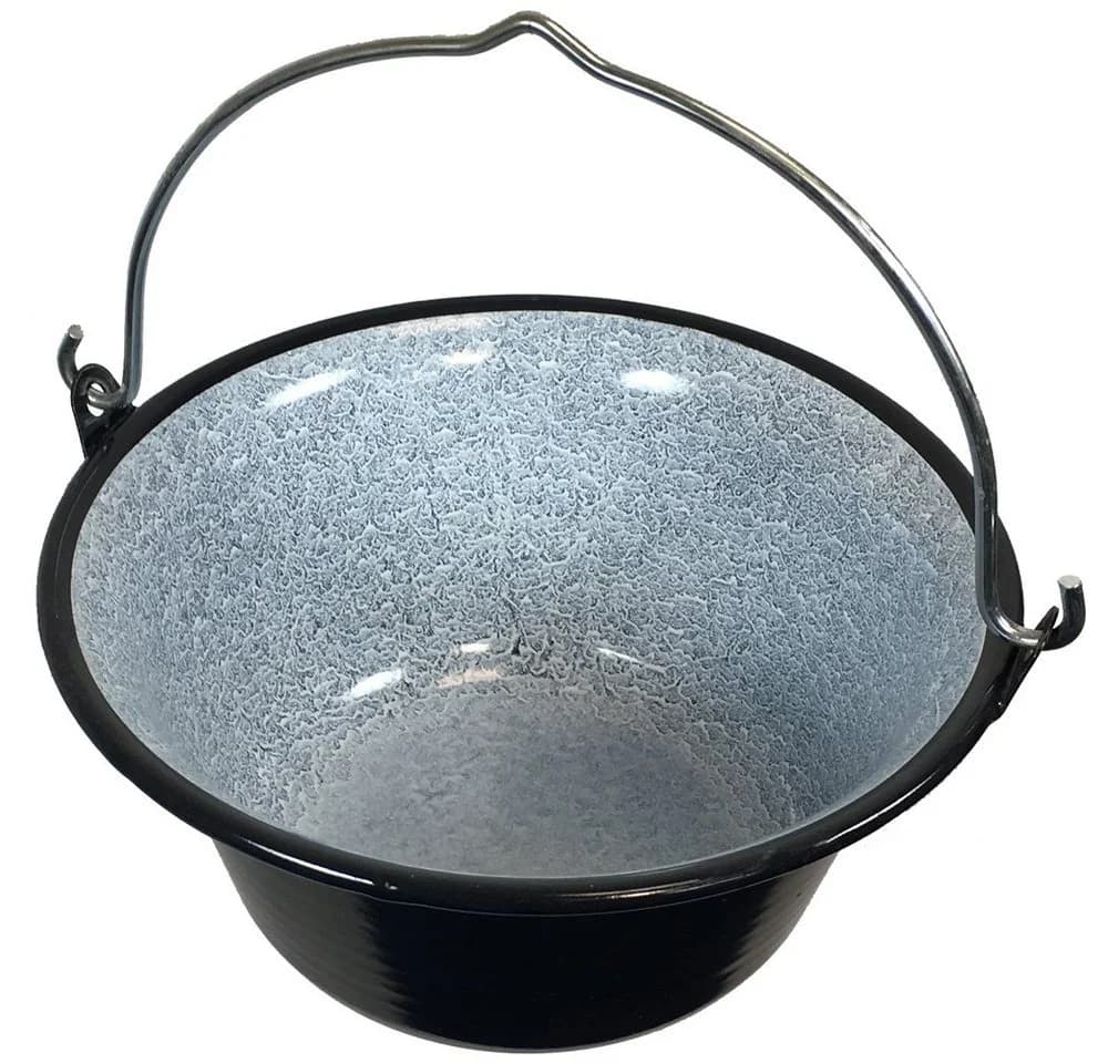 Grillplanet Gulaschkessel 6 Liter emailliert