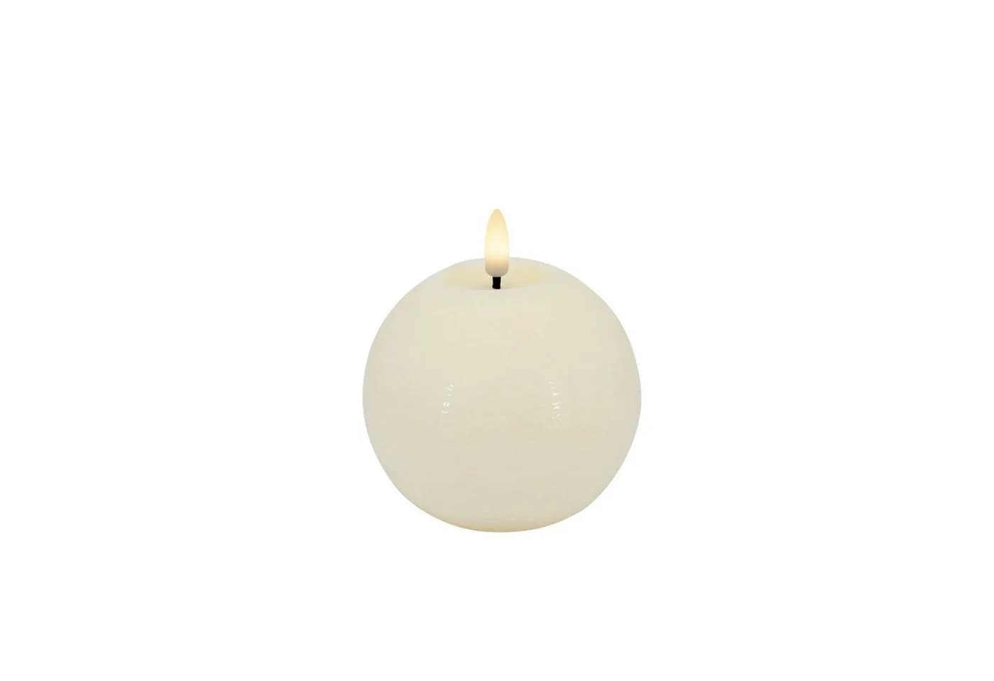 LC Home LED-Kerze Candela Lights Echtwachs Kugelkerze mit Fernbedienung