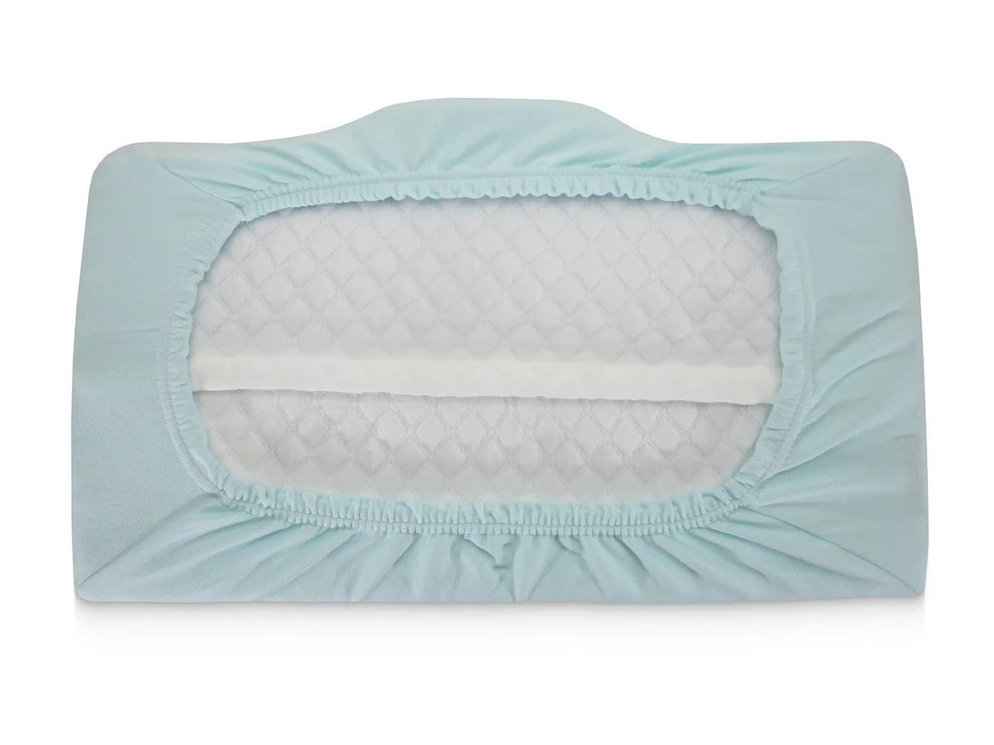 DUKAL Kissenbezug für Derila Memory Foam Kissen Queensize 100% Baumwolle
