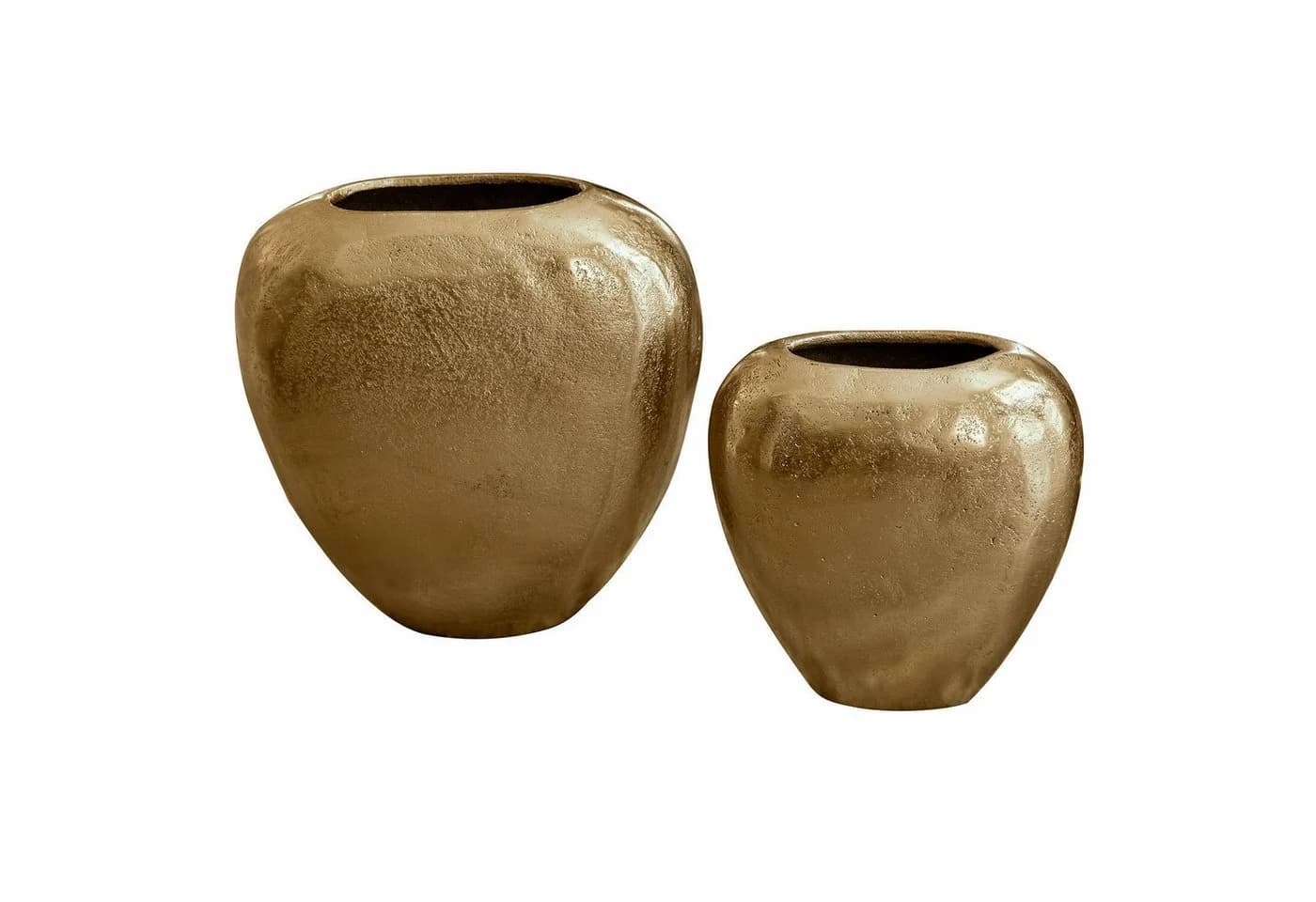 Mirabeau Tischvase Vase 2er Set Cezelle Champagner