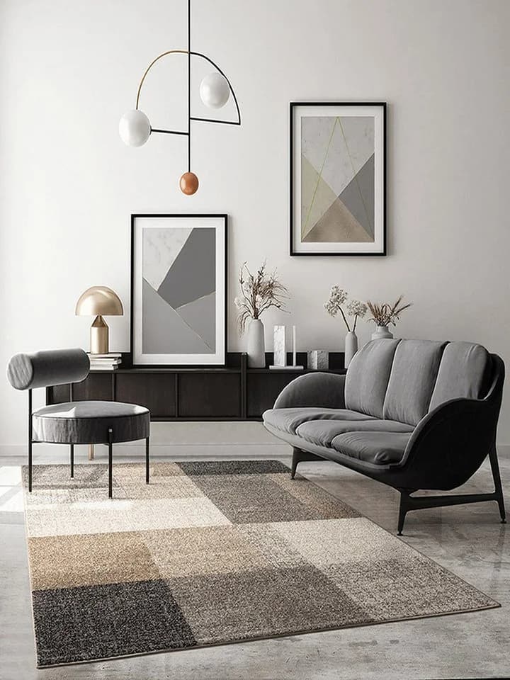THE CARPET Teppich Pearl Beige Moderner Kurzflor Teppich