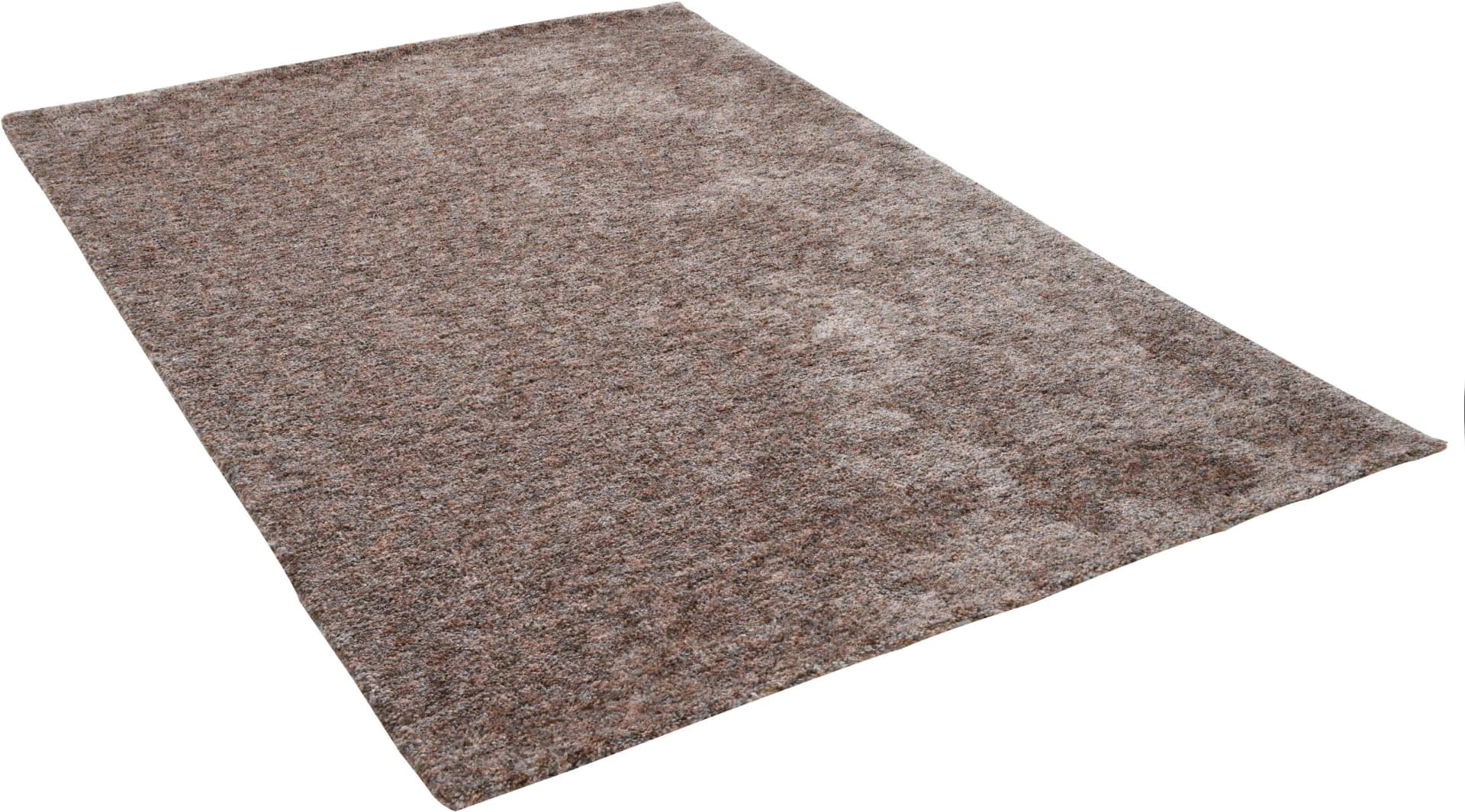 Hochflor-Teppich SANSIBAR Kollektion, Braun, Meliert, 50x80 cm