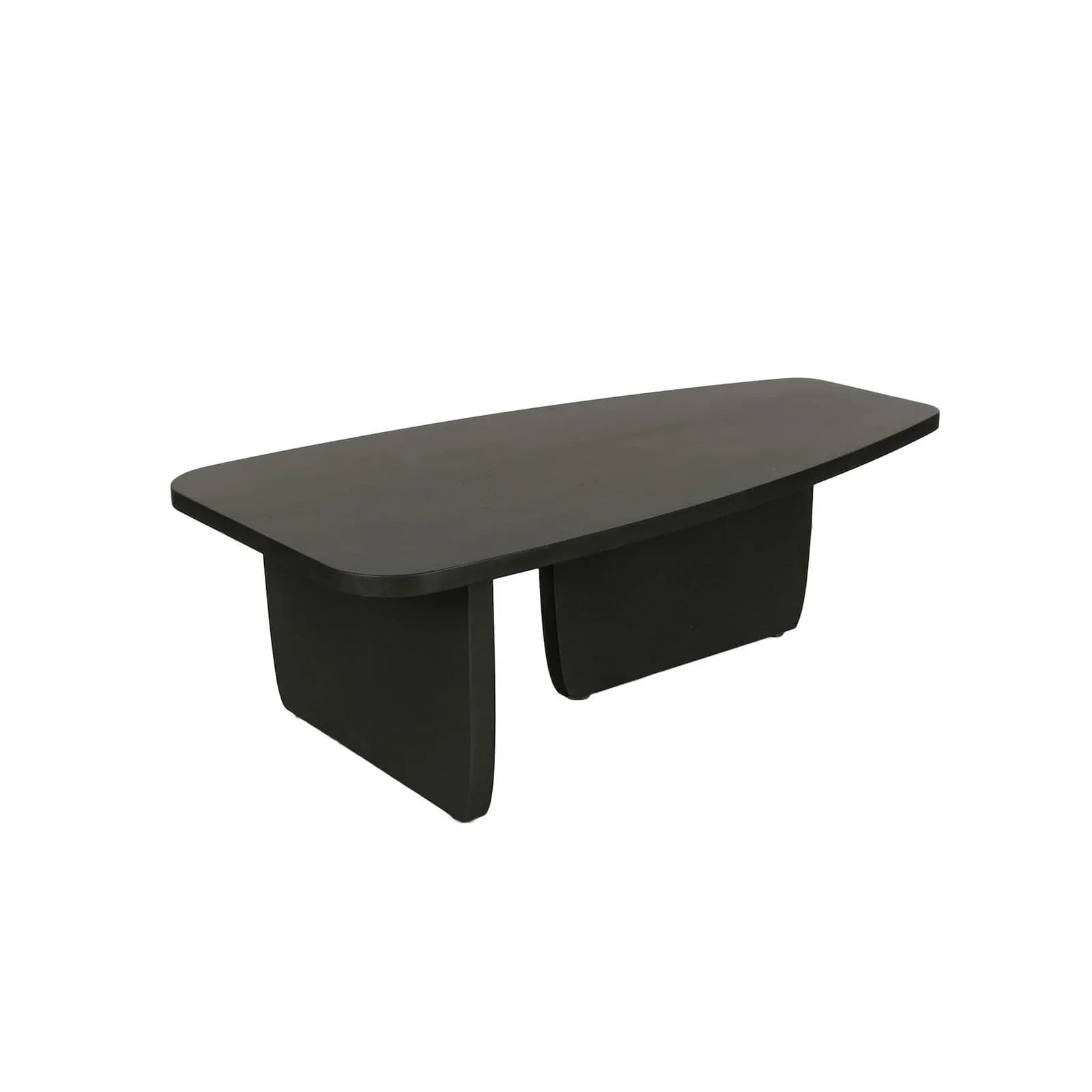 Couchtisch BYLIVING Bolt Schwarz Massivholz Modern
