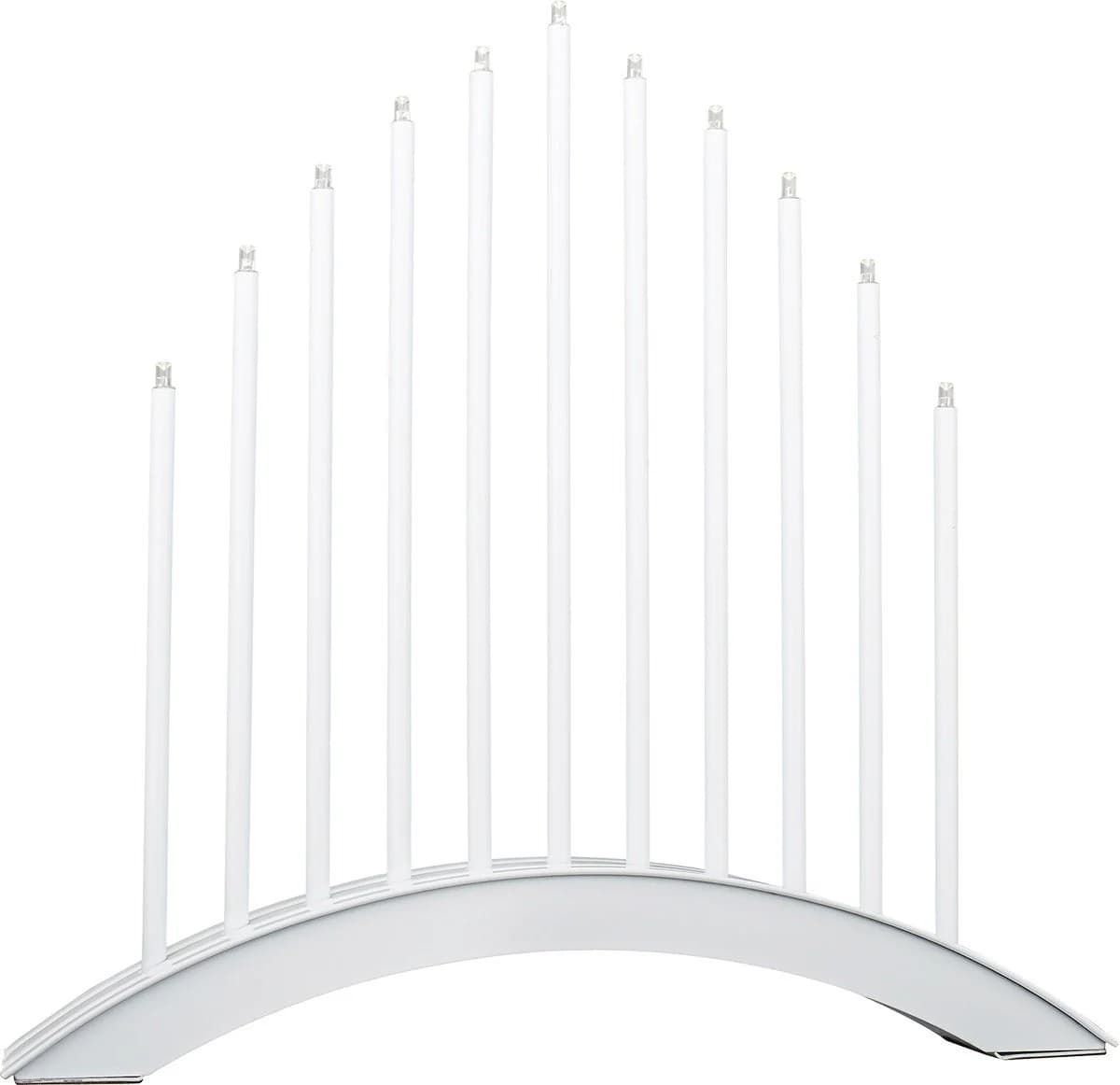 MeLiTec Fensterleuchter SL20-1 LED warmweiß Weiß