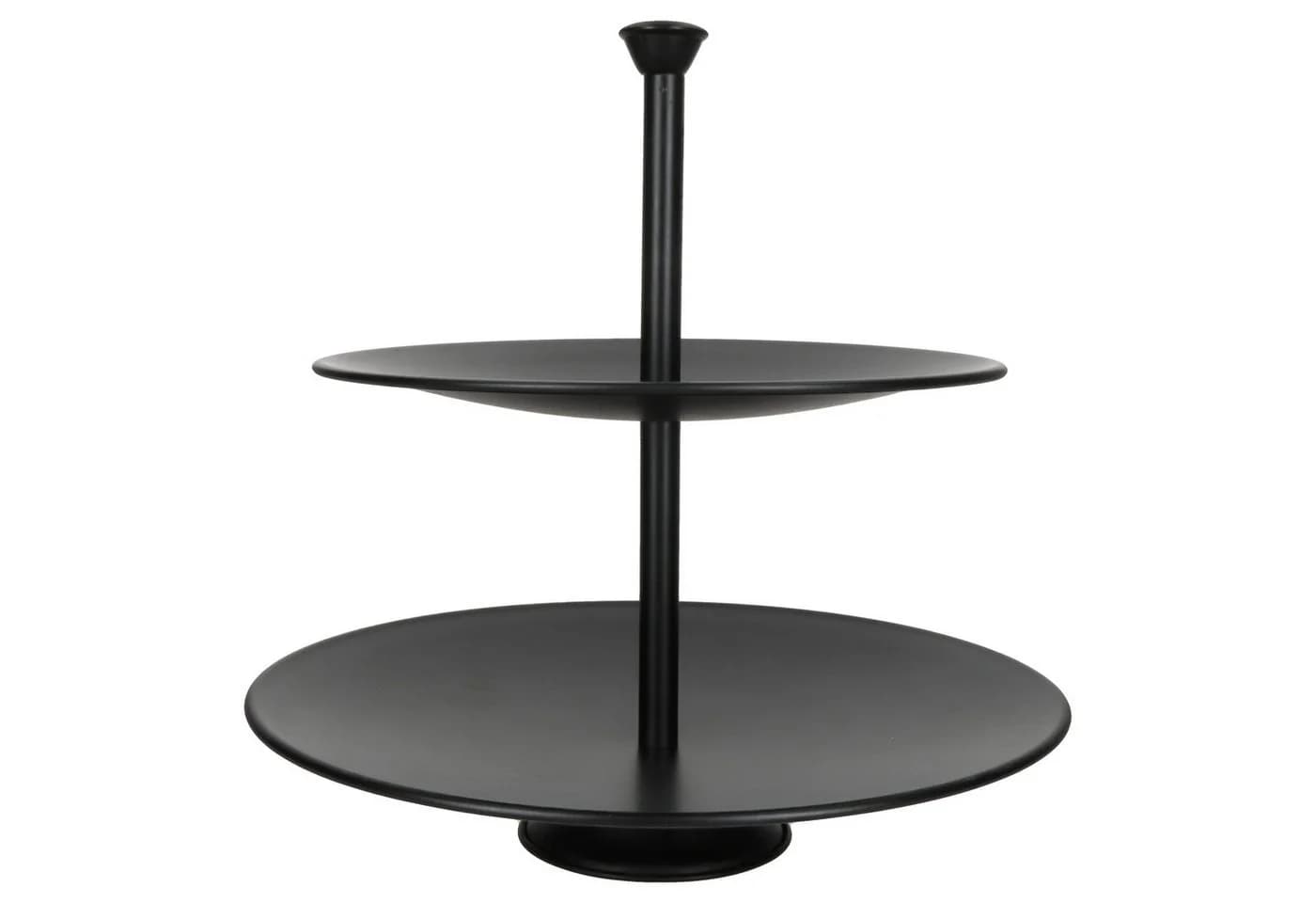 MamboCat Bekki Etagere Schwarz 2-stöckig Stahl