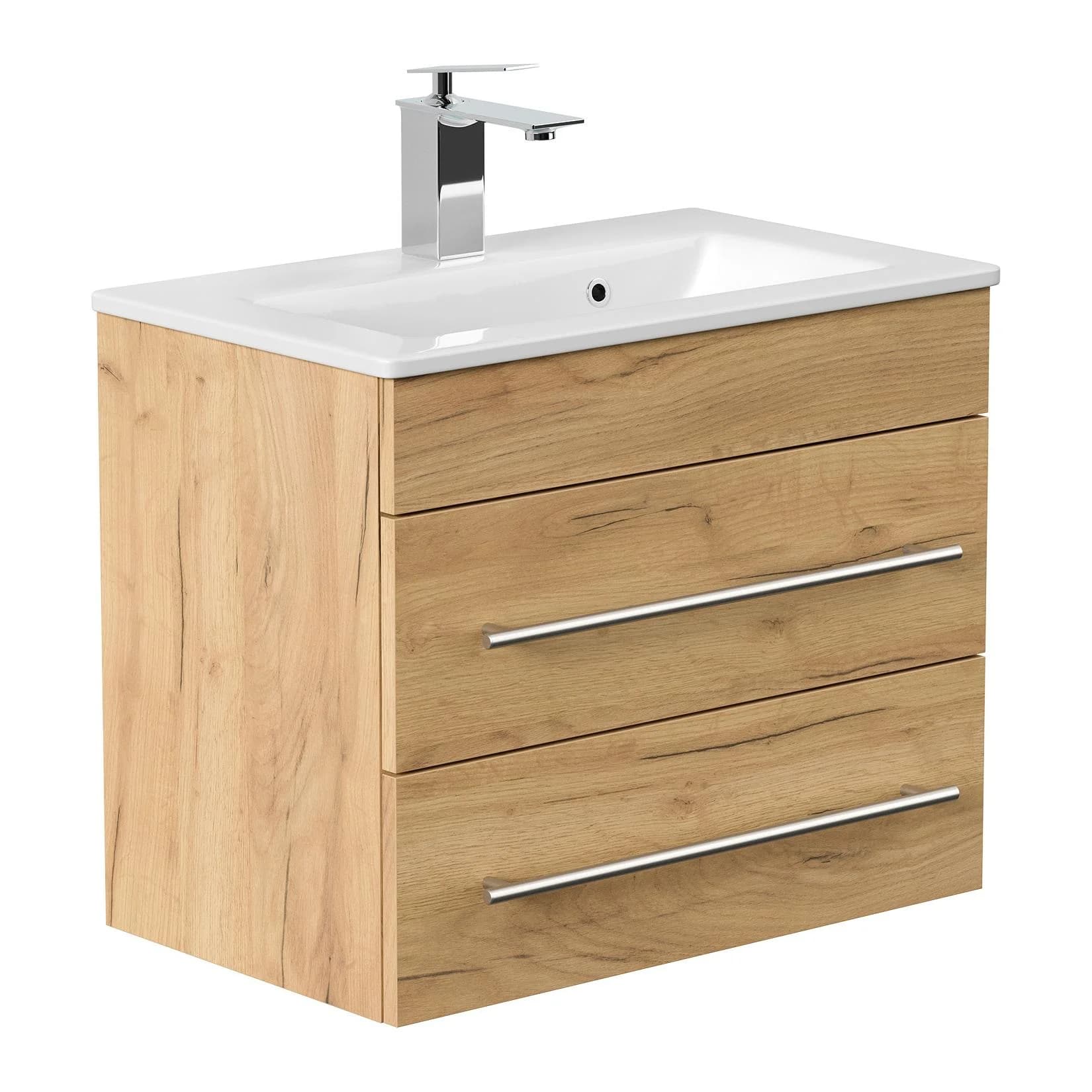Posseik Badmöbel Portus 600 SlimLine mit Softclose Schubladen