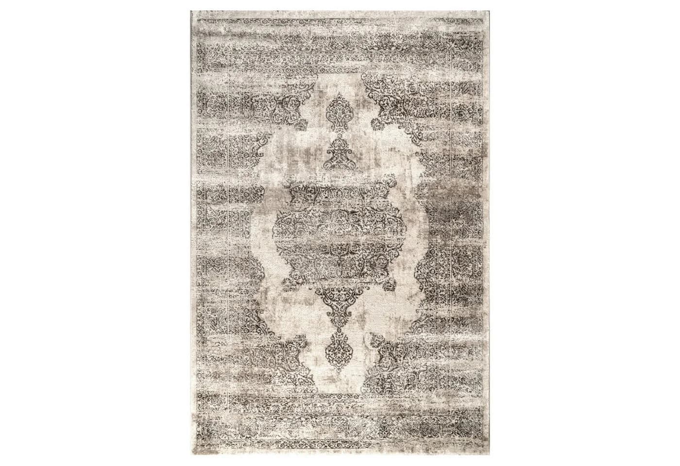 Carpetilla Orientteppich Elegance Grau Polyester