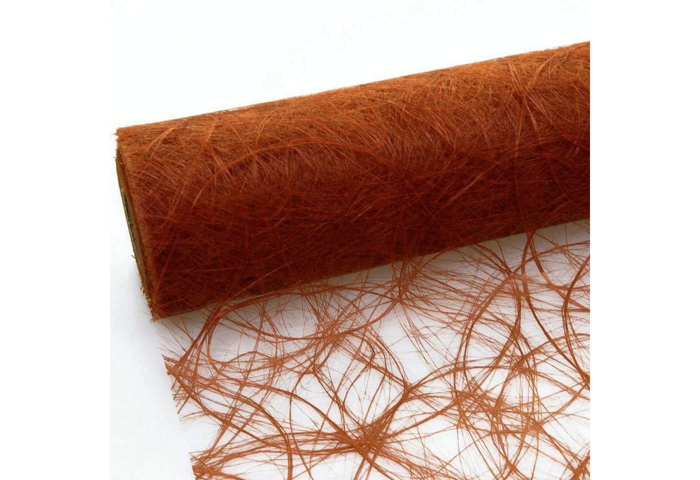 Deko AS Tischläufer Sizoweb Terracotta 30x2500cm
