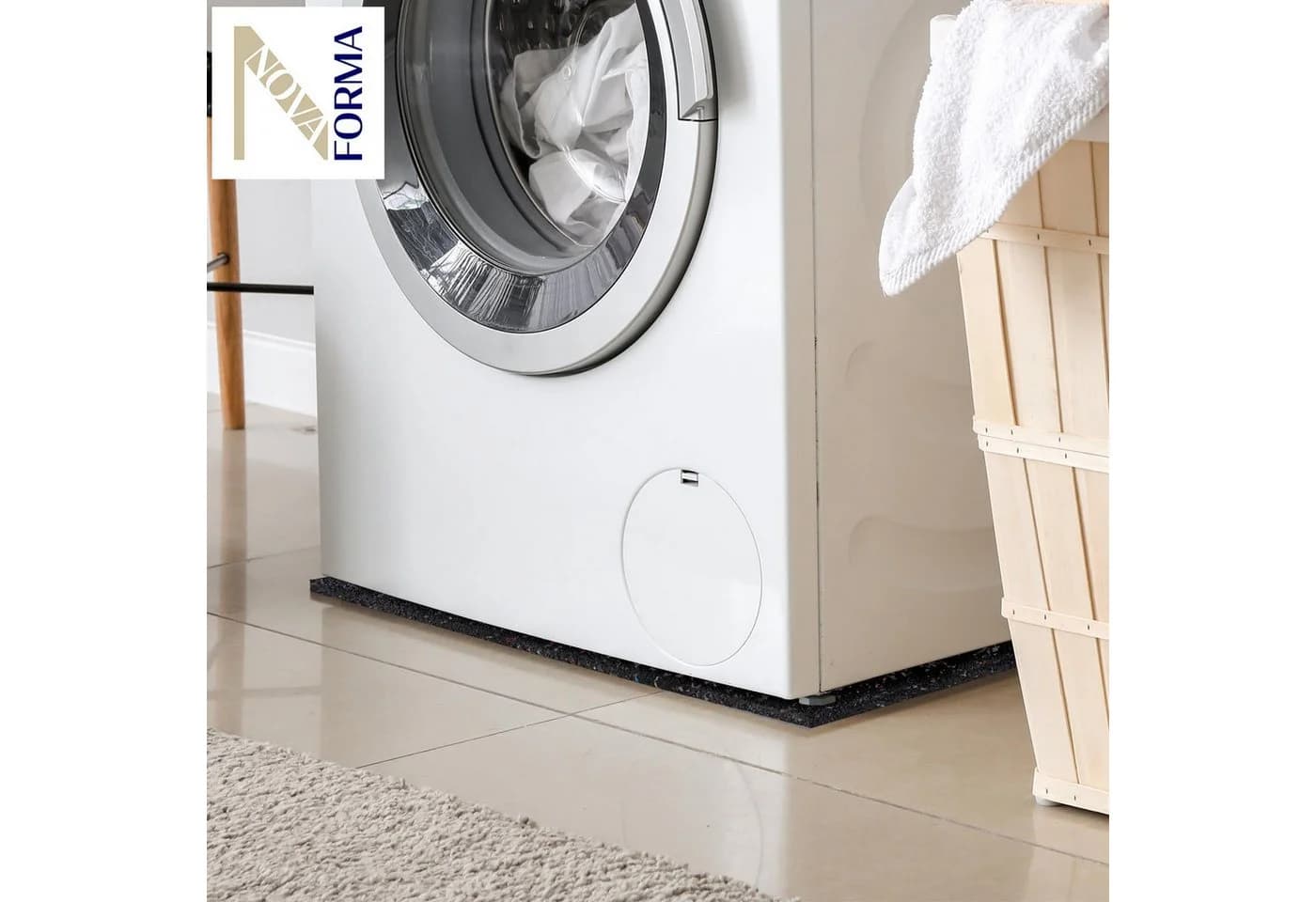 Nova Forma Bodenschutzplatte STEADY Antivibrationsmatte