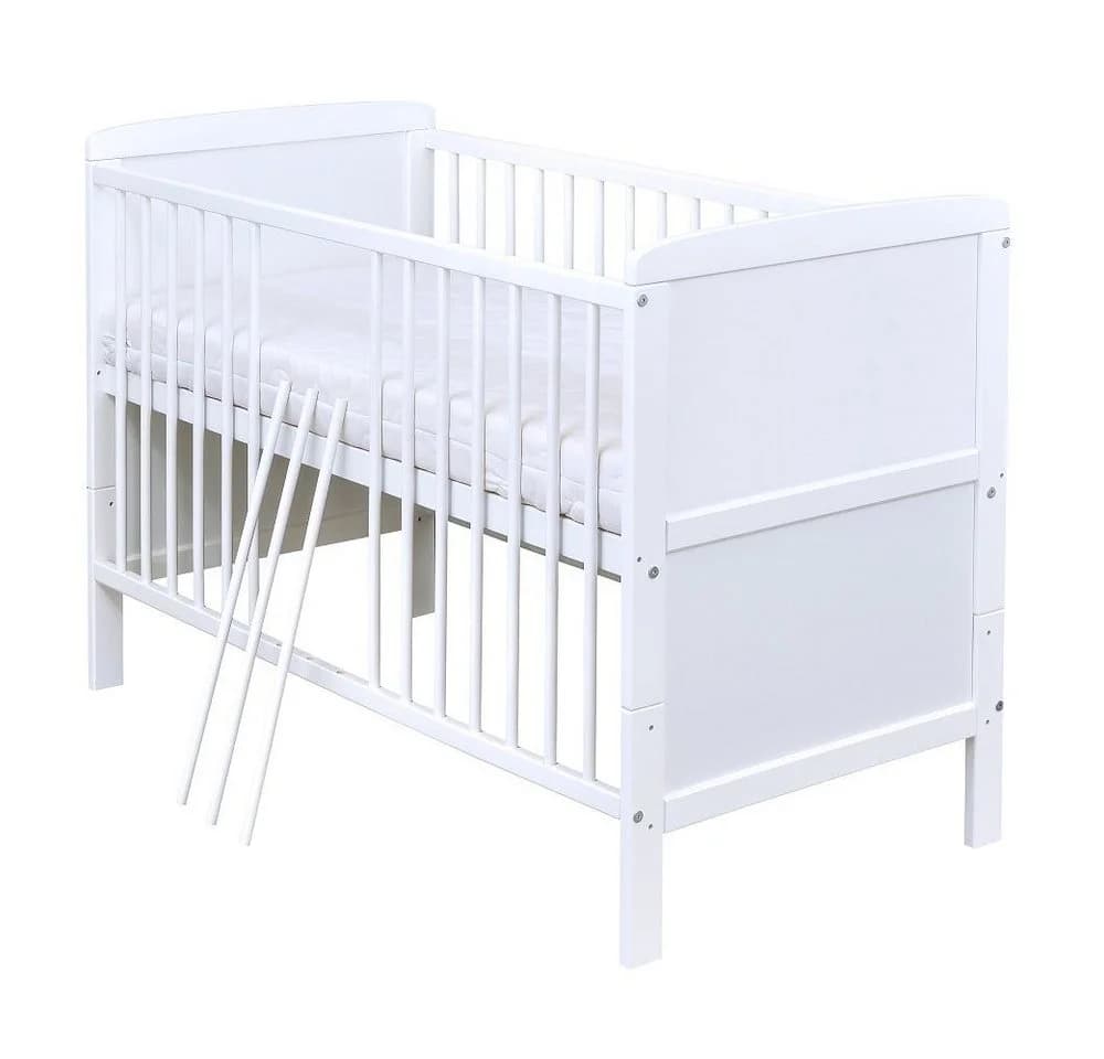Baby-Delux Babyzimmer-Komplettset 13-tlg. Babybett Wickelkommode Bettwäsche Set
