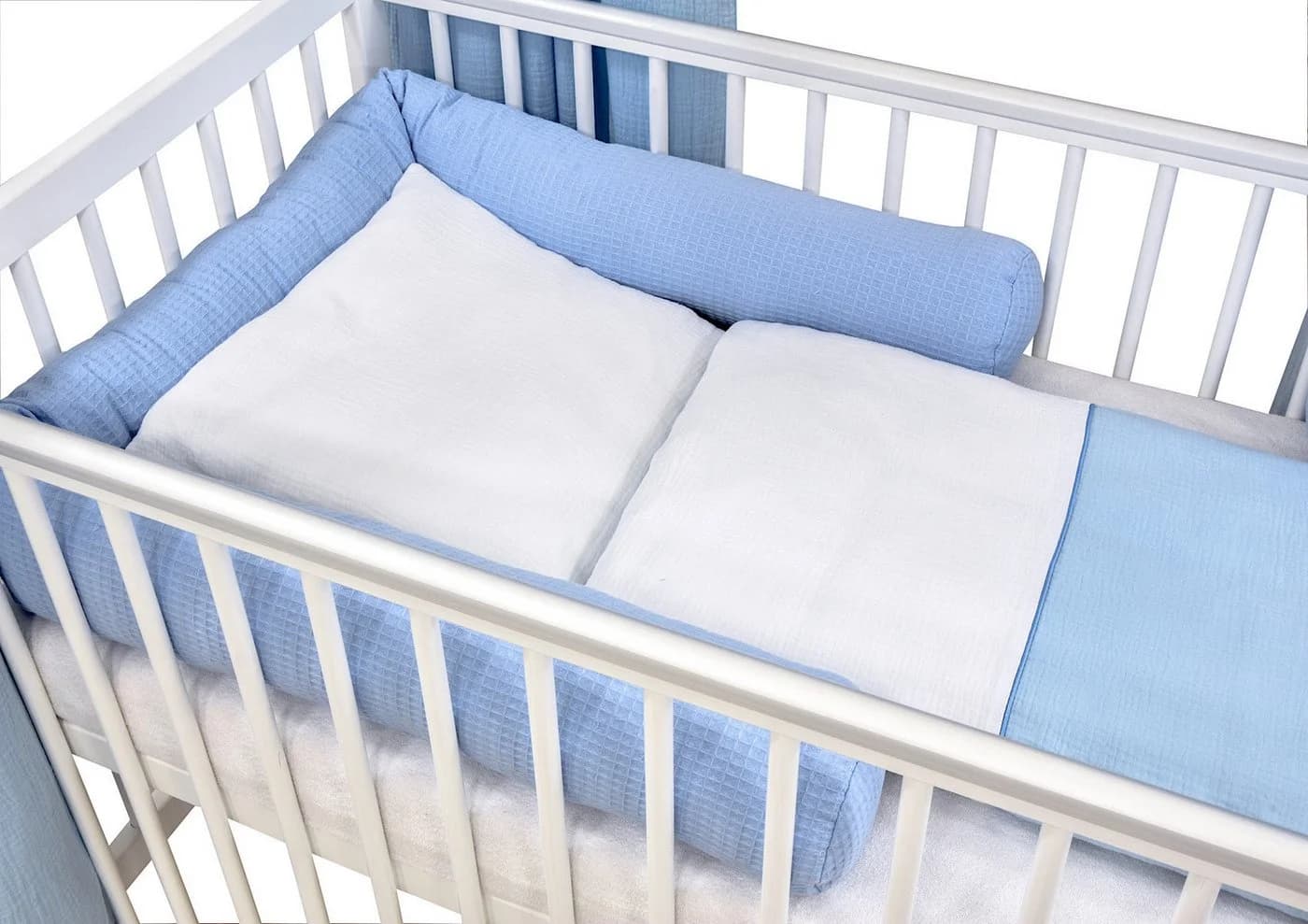 Baby-Delux Kinderbett 60x120 cm Weiß