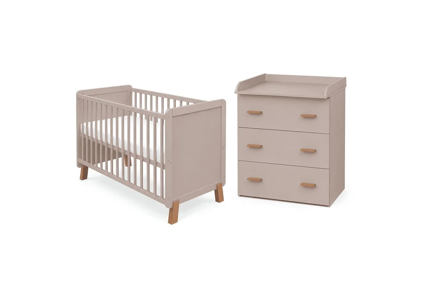 Baby-Delux Babyzimmer-Set Lou 6-tlg. Kaschmir-Beige