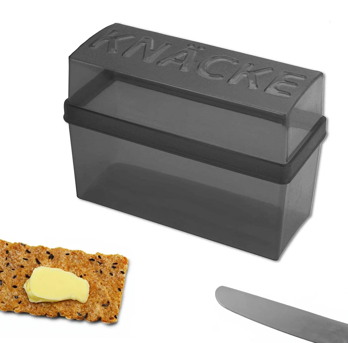 WestCraft Brotkorb Schwarz Kunststoff BPA-frei