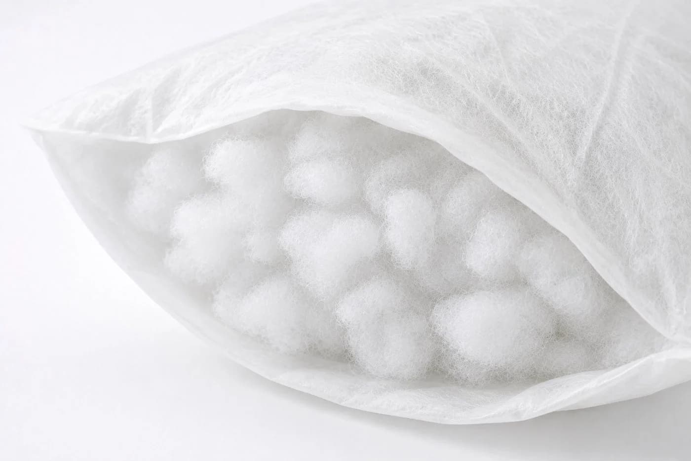 Jungengel Kissenfüllung Hohlfaser Weiß Polyester