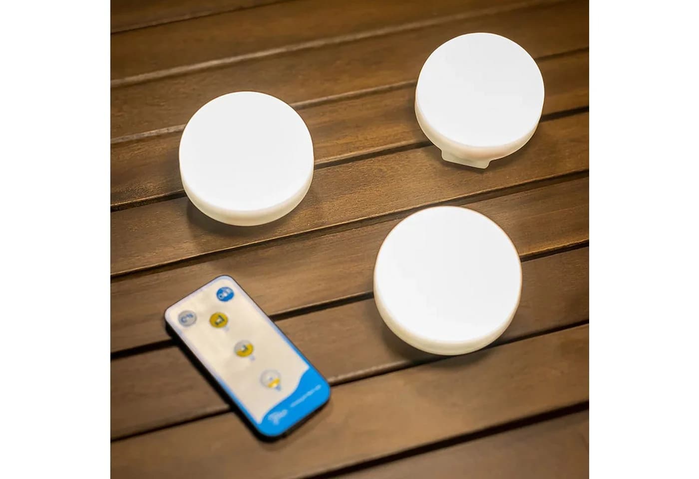 LED Leuchtmittel CHERRY 3er Set Warmweiß 2700K Dimmbar USB Akku